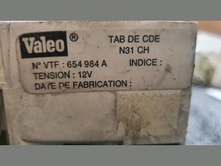 bontott CITROËN BERLINGO Fűtéskapcsoló (Nem klímás)