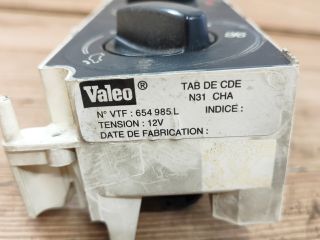 bontott CITROËN BERLINGO Fűtéskapcsoló (Nem klímás)