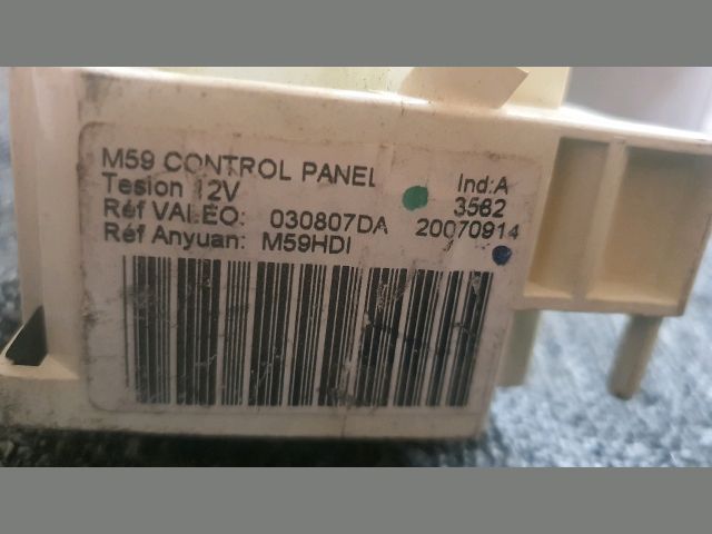 bontott CITROËN BERLINGO Fűtéskapcsoló (Nem klímás)