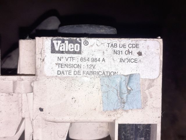 bontott CITROËN BERLINGO Fűtéskapcsoló (Nem klímás)