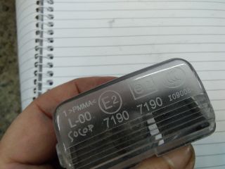 bontott CITROËN BERLINGO Hátsó Rendszámtábla Világítás