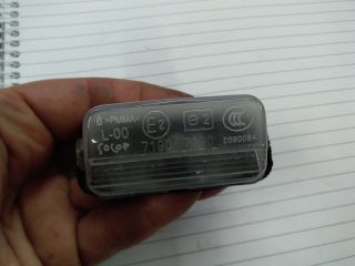 bontott CITROËN BERLINGO Hátsó Rendszámtábla Világítás