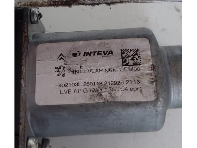 bontott CITROËN BERLINGO II Bal első Ablakemelő Szerkezet (Elektromos)