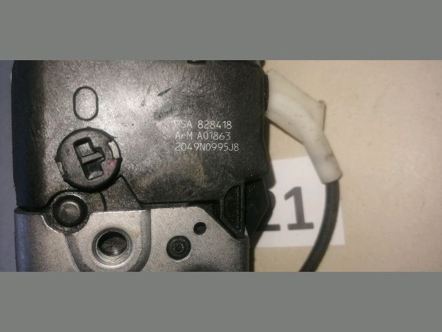 bontott CITROËN BERLINGO II Bal hátsó Ajtózár