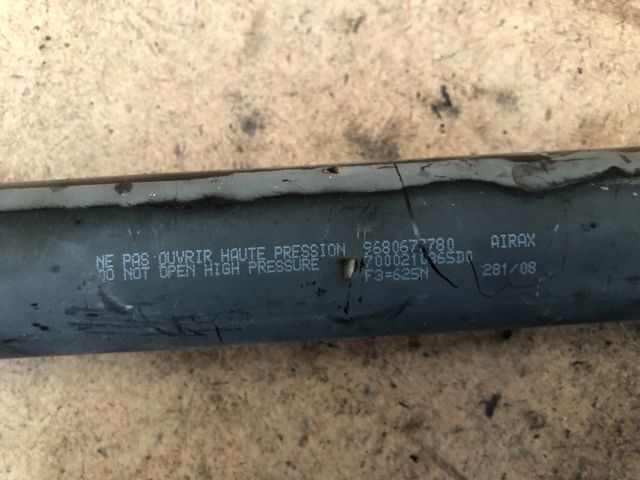 bontott CITROËN BERLINGO II Gázrugós Kitámasztó Teleszkóp Pár Csomagtérajtó