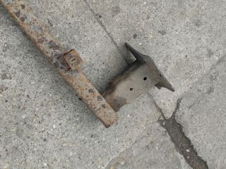 bontott CITROËN BERLINGO II Hátsó Lökhárító Merevítő (Fém)