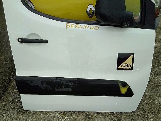 bontott CITROËN BERLINGO II Jobb első Ajtó (Üres lemez)