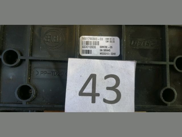 bontott CITROËN BERLINGO II Klíma Kapcsoló