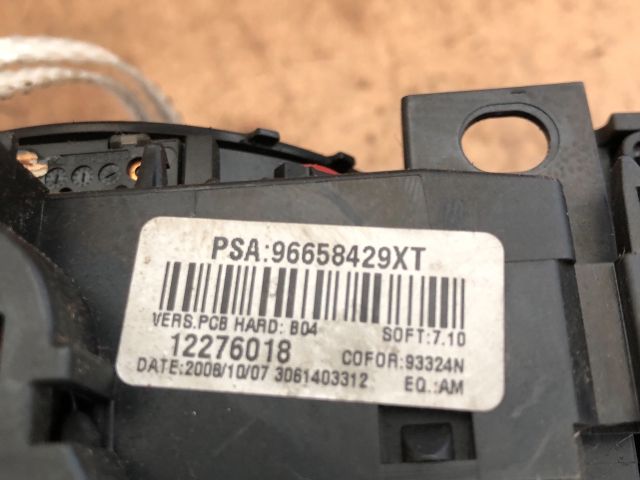 bontott CITROËN BERLINGO II Komplett Kormánykapcsoló (Bajuszkapcsoló)