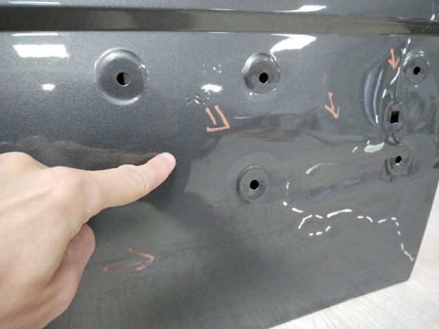 bontott CITROËN BERLINGO III Bal első Ajtó (Üres lemez)