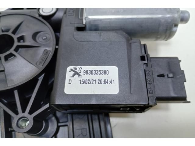 bontott CITROËN BERLINGO III Jobb hátsó Ablakemelő Szerkezet (Elektromos)