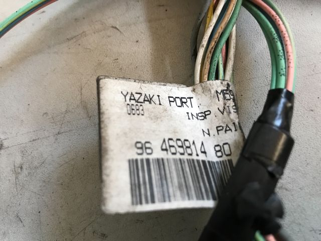 bontott CITROËN BERLINGO Jobb első Ajtó Kábelköteg