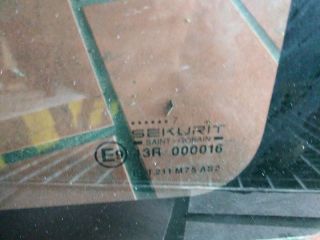 bontott CITROËN BERLINGO Jobb hátsó Ablak