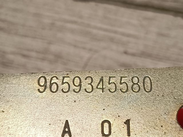 bontott CITROËN BERLINGO Jobb hátsó Belső Kilincs