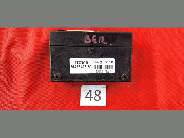 bontott CITROËN BERLINGO Komfort Elektronika