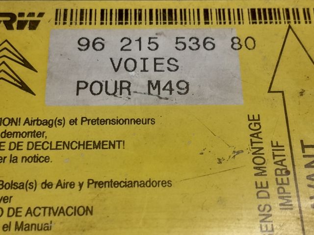 bontott CITROËN BERLINGO Légzsák Elektronika