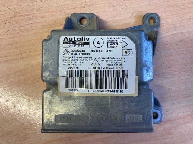 bontott CITROËN BERLINGO Légzsák Elektronika