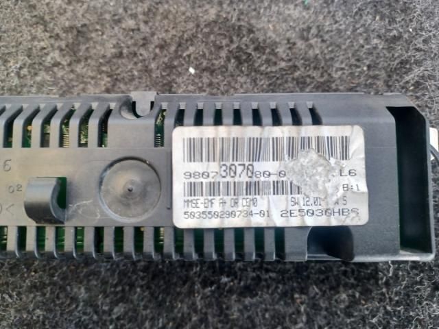 bontott CITROËN BERLINGO Multifunkciós Kijelző