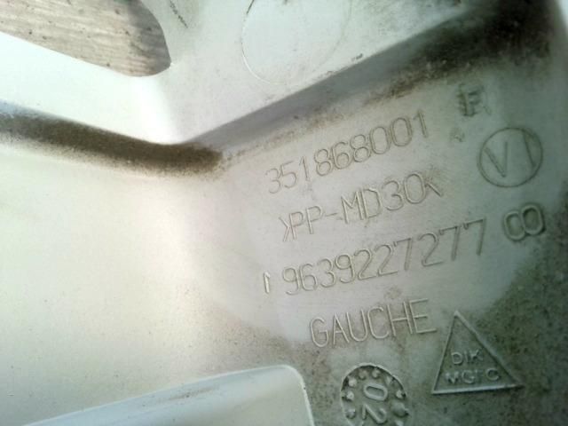 bontott CITROËN BERLINGO Tolóajtó Belső Kilincs