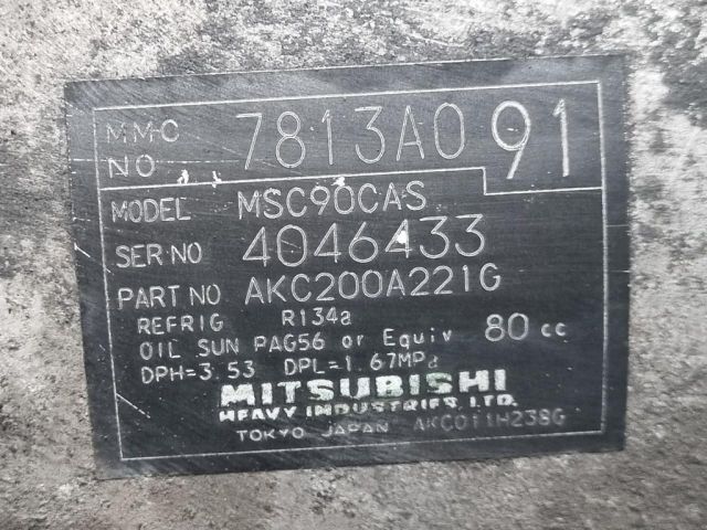 bontott CITROËN C-CROSSER Klímakompresszor