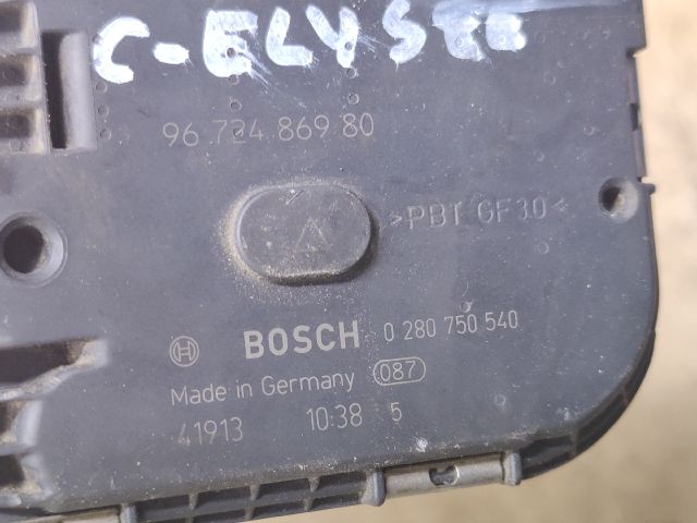 bontott CITROËN C-ELYSEE Fojtószelep (Elektromos)