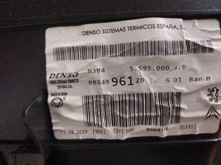 bontott CITROËN C-ELYSEE Fűtés Box