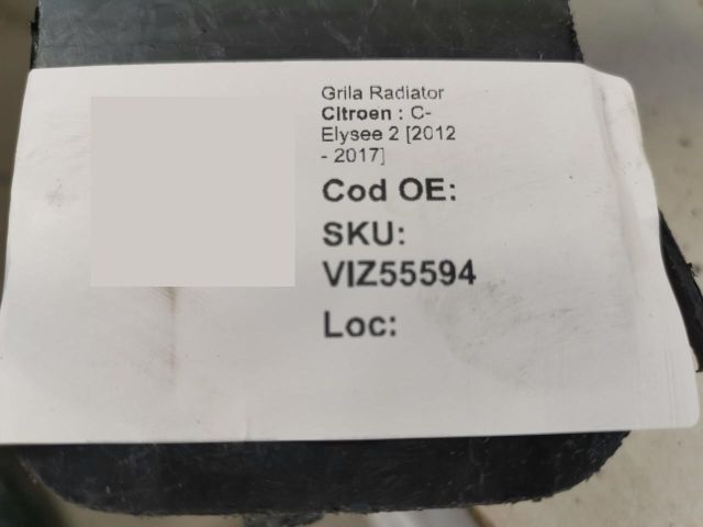 bontott CITROËN C-ELYSEE Hűtőrács