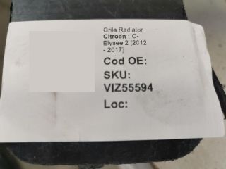 bontott CITROËN C-ELYSEE Hűtőrács