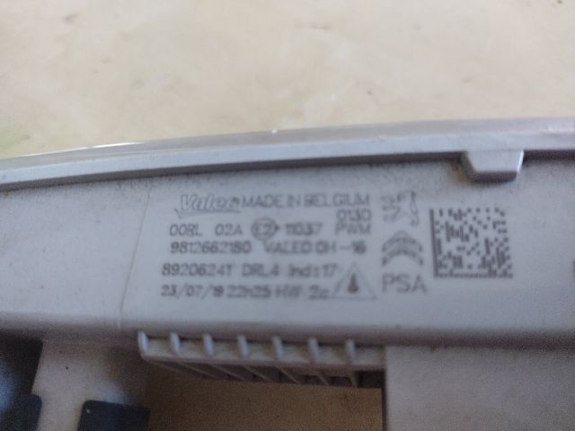 bontott CITROËN C-ELYSEE Jobb Nappali Menetfény