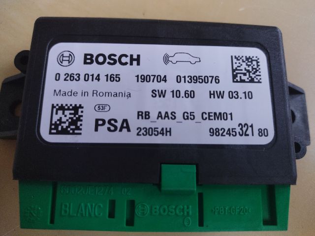 bontott CITROËN C-ELYSEE Tolatóradar Elektronika