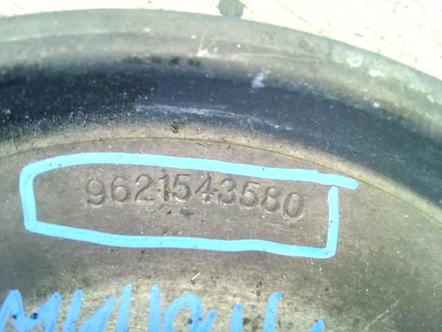 bontott CITROËN C2 Főtengely Szíjtárcsa