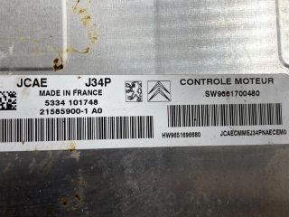 bontott CITROËN C2 Motorvezérlő