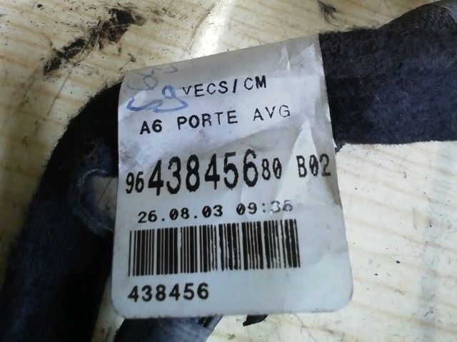 bontott CITROËN C2 Bal első Ajtó Kábelköteg