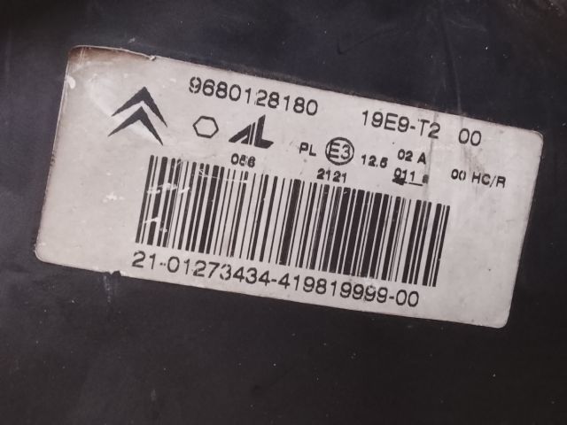 bontott CITROËN C2 Jobb Fényszóró