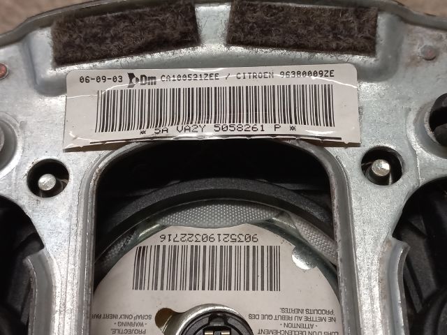 bontott CITROËN C2 Kormánylégzsák