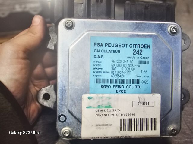 bontott CITROËN C2 Kormányoszlop Vezérlő