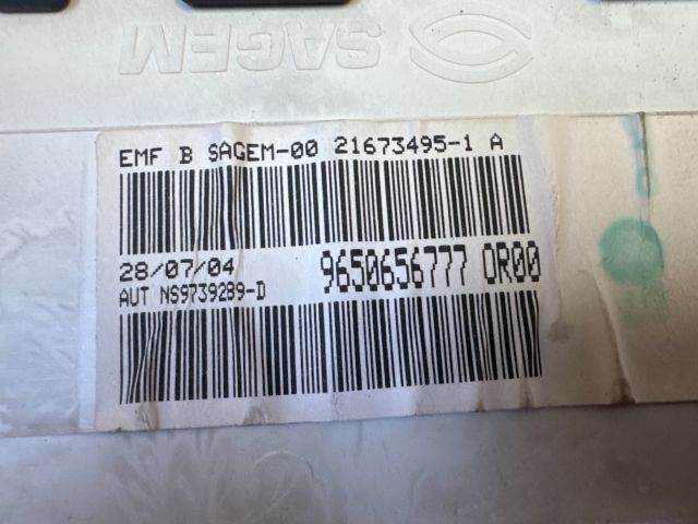 bontott CITROËN C2 Multifunkciós Kijelző