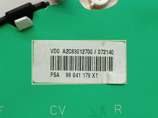 bontott CITROËN C3 Kilométeróra