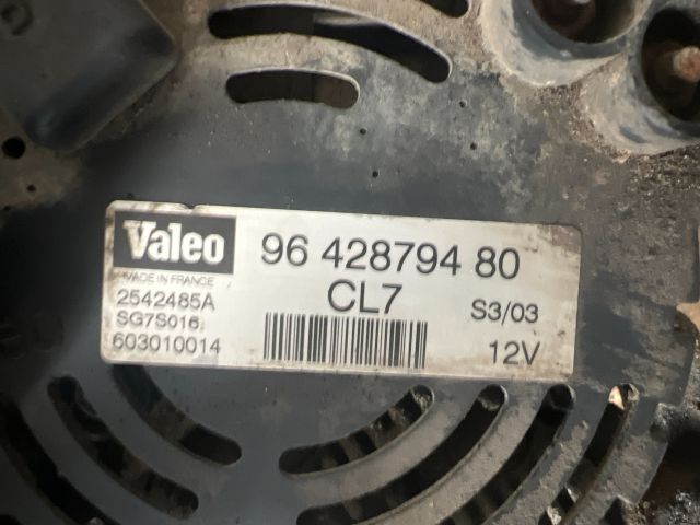 bontott CITROËN C3 Generátor