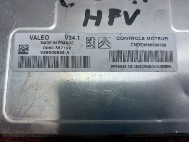 bontott CITROËN C3 Motorvezérlő