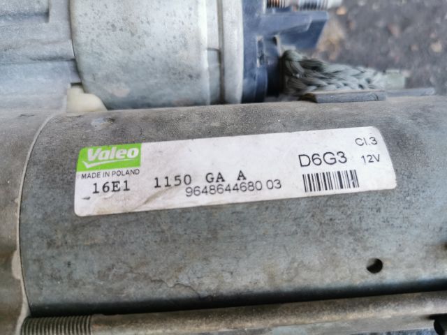 bontott CITROËN C3 Önindító