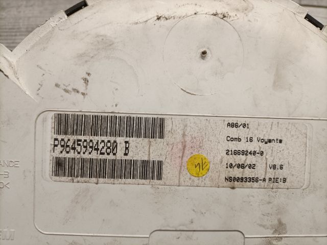 bontott CITROËN C3 Kilométeróra