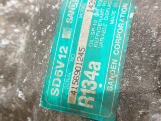 bontott CITROËN C3 Klímakompresszor