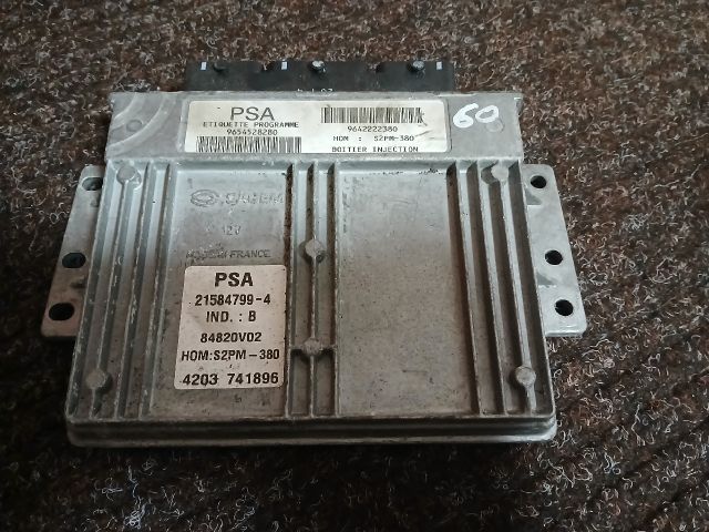 bontott CITROËN C3 Motorvezérlő