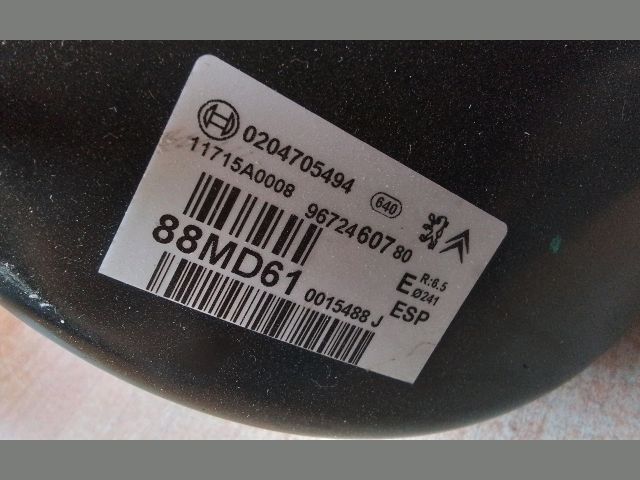 bontott CITROËN C3 Fékrásegítő