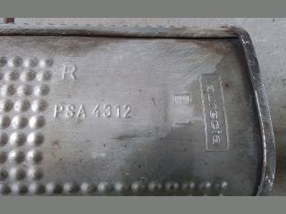 bontott CITROËN C3 Hátsó Kipufogó Dob