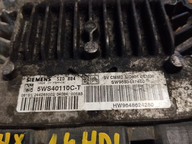 bontott CITROËN C3 Motorvezérlő