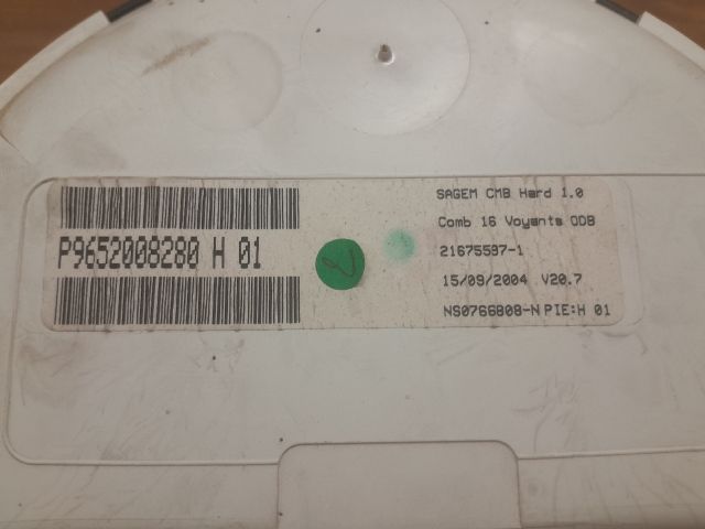 bontott CITROËN C3 Kilométeróra