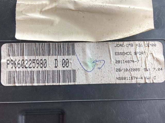 bontott CITROËN C3 Kilométeróra