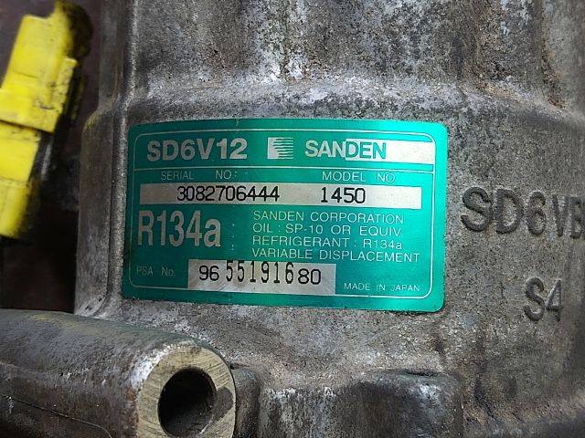 bontott CITROËN C3 Klímakompresszor